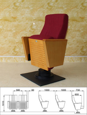 Ghế rạp chiếu phim màu đỏ chống tĩnh điện Multiscene, Ghế gấp rạp chiếu phim Người giữ cốc