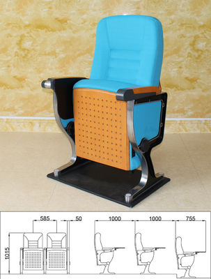 Ghế rạp hát xếp gọn có thể tháo rời chống ẩm, Ghế kiểu khán phòng có thể thu gọn