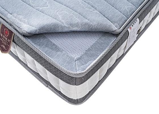 Anti Mite Khách sạn sang trọng Nệm lò xo Không gây dị ứng Độ cứng trung bình King Queen Size