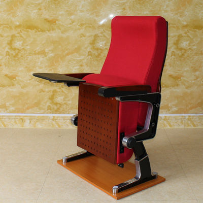 Ghế rạp chiếu phim ODM có giá đỡ cốc, Ghế rạp hát màu đỏ chống cháy Multiscene