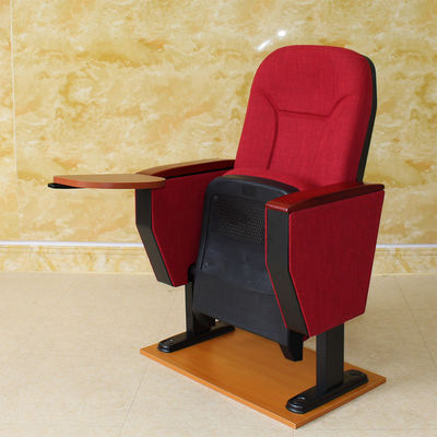 Rạp chiếu phim màu đỏ Ghế hội trường có thể điều chỉnh ISO9001 Chống cháy bền