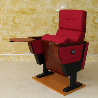 Gấp ghế hội trường rạp chiếu phim có tựa lưng 500mm Bọt biển chống tĩnh điện